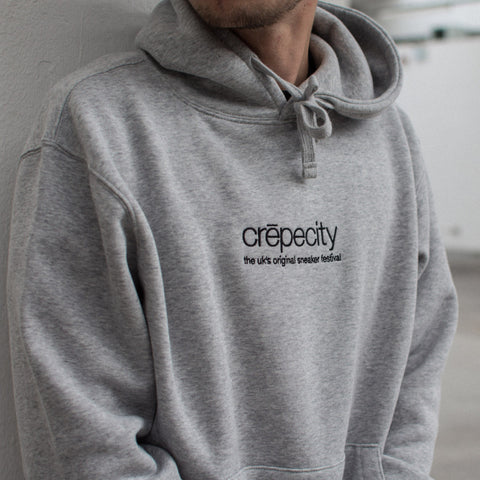 Crepe City "Classic" Hoodie - Grey