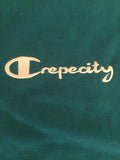 Script Logo Sweatshirt - Forest Green / Cream